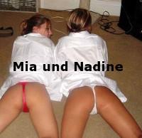 2 hübsche schlanke Schulmädchen - Strings - München